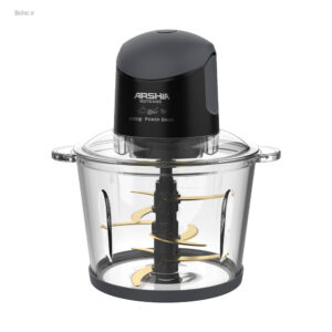 خردکن تیتانیومی عرشیا 2 کاسه 9 تیغه مشکی مدل EC278-3420