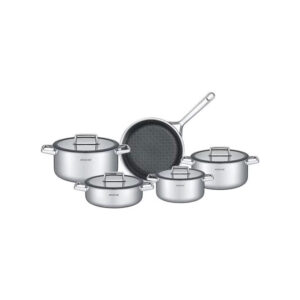 سرویس قابلمه استیل عرشیا 9 پارچه مدل SS050-3543