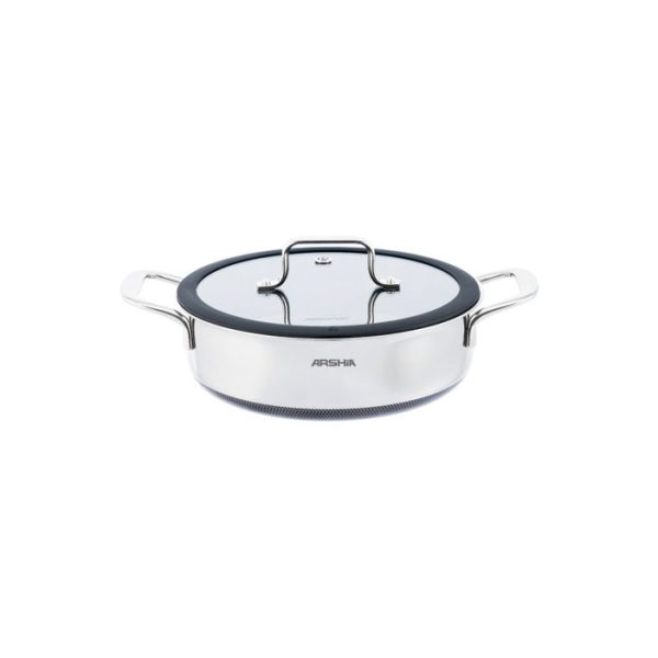 ماهیتابه هیبریدی عرشیا سایز 24 مدل SS622-3699