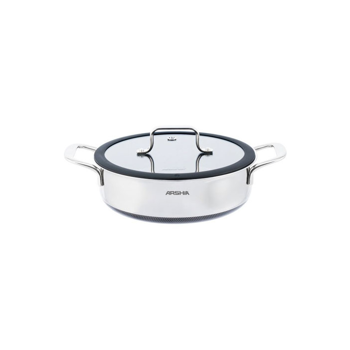 ماهیتابه هیبریدی عرشیا سایز 24 مدل SS622-3699