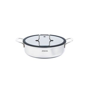 ماهیتابه هیبریدی عرشیا سایز 24 مدل SS622-3699